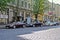 August 5, 2012, Kiev, Maserati GranTurismo, Rolls-Royce Phantom Drophead Coupe, Maybach 57. White. Luxury car