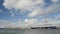 AUGUST, 5, 2017 KLAIPEDA, LITHUANIA. Mein Schiff 6 cruise ship and Dfds Regina seaways modern cargo passenger in