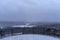 Aulanko nature reserve winter landscape. View from the lookout platform