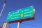 Auli ,uttarakhand /India-March 16,2020: Road Direction sign board at Delhi -Uttarakhand Highways Roads written in English  and