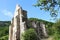 Aulps Abbey, Saint-Jean-d`Aulps, the Haute-Savoie in the French Alps