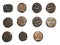 Aurangzeb Alamgir Copper Coins of  Surat Bairata Mints Reverse