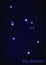Auriga star constellation