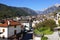 Auronzo di Cadore, beautiful tourist mountain town in the Dolomites