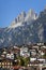 Auronzo di Cadore, beautiful tourist mountain town in the Dolomites