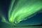 Aurora Borealis above Tundra
