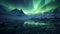 Aurora borealis natural wonders snow