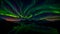 aurora borealis night sky landscape of heavenly northern lights multi colored glow nature backgrounds astronomy Generative AI