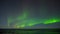 Aurora Borealis, Northern Lights in Iceland, Real Night Sky with Stars Time Lapse, Astronomical Phenomenon, Solar Wind