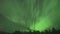 Aurora borealis northern lights in Whitehorse, Canada