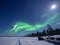 Aurora Borealis over Lake Inari