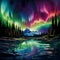 Aurora Mirage: Mesmerizing Lights Transcend Reality