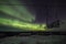 Aurora, night at alaska, fairbanks