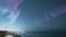 Aurora Solar Storm Above Malibu Zuma Beach California