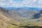 Ausangate Mountain. Rainbow mountains of Peru. Peruvian Andes.