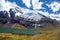 Ausangate, Peruvian Andes mountains landscape