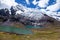 Ausangate, Peruvian Andes mountains landscape