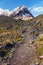 Ausangate, Peruvian Andes mountains landscape