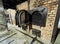 AUSCHWITZ, POLAND - SEPTEMBER 2, 2017. The brick crematory inside a building of Auschwitz concentration camp, Auschwitz, Poland