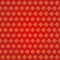 Auspicious Endless knots Chinese pattern.Red,Gold