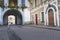 Ausros gate (gate of dawn) with basilica of Madonna Ostrobramska