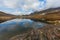 Austerdalsvatnet in Saltfjelletâ€“Svartisen National Park with cloudy sky