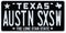 Austin SXSW License Plate