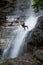 Australia: Blue Mountains waterfall rapelling
