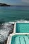 Australia: Bondi swimming pool woman