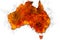 Australia bushfires Map