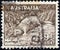 AUSTRALIA - CIRCA 1937: A stamp printed in Australia shows a Platypus Ornithorhynchus anatinus, circa 1937.