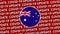 Australia Circle Flag and Covid-19 Update Titles - 3D Illustration