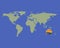 Australia, disaster, earth, fire, global, illustration, map, planet, vector, world