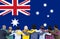 Australia Flag Country Nationality Liberty Concept