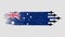 Australia flag  with military fighter jets isolated  on png or transparent ,Symbols of Australia, template for banner,card,