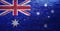 Australia flag on scratched surface. Australian flag on textured background