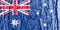 Australia flag on texture background. Background for greeting cards for Australia public holidays. Australia Day, ANZAC Day, Queen