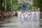 Australia Navy parade marching in International Fleet Review 2017