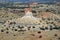 Australia, NT, Outback, Chambers Pillar, aerial view