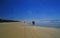 Australia: Offroad beach traffic on Fraser Island in the Great Barrier Reef