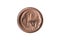 Australia one cent penny coin with an image of a Feathertail Glider