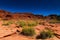 Australia outback landscape view