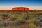 Australia outback landscape view