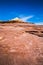 Australia red and white rock mountain