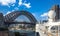 Australia scenic Sydney downtown skyline panorama and financial business center near Opera House