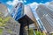 Australia scenic Sydney downtown skyline panorama and financial business center near Opera House