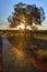 Australia, Sunset at Kings Canyon, Watarrka National Park