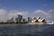 Australia sydney from wide angle landscape, sea and nature wonderful