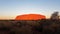 Australia - Tramonto su Ayers Rock