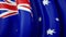 Australia waving flag for banner design. Animated background - australia waving national flag. Festive design. Australian
